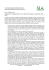 Comunicato - Società Italiana di Arboricoltura
