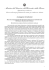 Documento di lavoro del Comitato scientifico