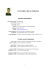 Curriculum vitae et studiorum