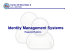 Identity Management Systems