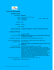 Curriculum Responsabile Area Tecnica e