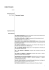 Nome / Cognome Francesco Luongo