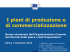 documenti relatori - piani di produzione e