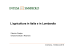 L`agricoltura in Italia e in Lombardia