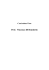 Curriculum Vitae Prof. Vincenzo Di Benedetto