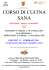 corso di cucina sana