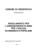 Regolamento per l`assegnazione di aree edilizia economica e