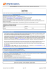 Foglio informativo Conto Libero Turbo