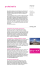 NEWSLETTER 9 maggio 2006 de / fr / it / en Alla