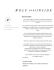 Lettera di presentazione