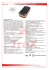 Scheda prodotto `X-TRACER XL`_rev.05_IT