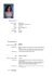 Curriculum Vitae - GAi - Giovani Artisti italiani