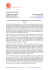 comunicato stampa