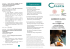 Organizzazione GIORNATE CLASTA