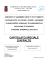 Capitolato Speciale d`Appalto