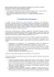 Case History - Analisi dei progetti di ricerca