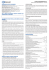Foglio Informativo e Documento di Sintesi
