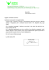 Lettera ringraziamento CAV - Associazione ALAUS
