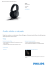 Product Leaflet: Cuffie auricolari Nero sopra l`orecchio