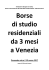 Bando - Direzione Generale Biblioteche e Istituti Culturali