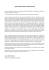 lettera del Direttore SC Oncologia ASL 1 Imperiese