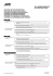 Correction to Instructions Manual DLA