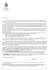 Lettera del Sindaco