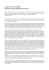 Articolo di Luis Sepùlveda sulla marcia dei