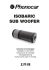 isobaric sub woofer