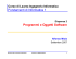 Oggetti software - Dipartimento di Informatica e Automazione
