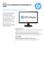 Monitor con retroilluminazione LED HP V201a da 19,45