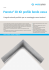Poresta® 3D Kit profilo bordo vasca