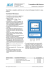 Data Sheet Transmitter AMI Oxytrace