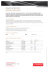 TDS - Technical Data Sheet