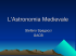 Incontro con l`Archeoastronomia: L`Astronomia Medievale