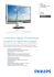 273P3LPHES/00 Philips Monitor LCD, retroilluminazione a LED con
