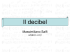 Il decibel