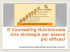Il Counseling Nutrizionale Una strategia per essere più efficaci