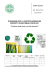 certificazione dei prodotti realizzati con materiali riciclati