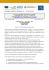 PROGRAMMA OPERATIVO REGIONALE CC1 – 2007IT051PO007