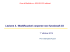 Lezione 3.: Modificazioni corporee non funzionali 2/2