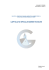 Capitolato Speciale - Norme Tecniche