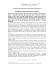 Lettera di Presentazione II Premio Letterario