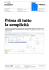 Prima di tutto