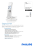 D4551W/38 Philips Telefono cordless con segreteria