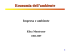 The MSA Approach Information sources, goals and limits at different