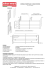 SCHEMA DI MONTAGGIO - BANCHI VENDITA