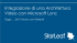 Integrazione di una Architettura Video con Microsoft Lync