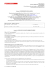 Foglio Informativo CONTO CORRENTE A