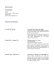 Curriculum Vitae - CeRIIS